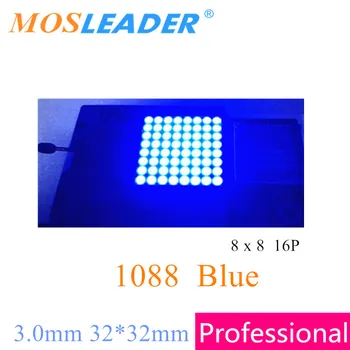 Mosleader 50gab Zilā Nefrīta zaļā 8x8 1088 8*8 Diožu Režģu dot masīvs Dot Matrix Displejs LED Displeja Modulis 3.0 mm 32*32mm 32x32mm