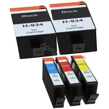 Tintes kasetne ir savietojams 934XL Officejet pro 6230 6830 6835 6812 6815 6820 printeri tintes kasetnes 934 935 Par 934 BK M C