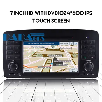 2din Android 8.0 7.1 Auto Radio ar DVD Atskaņotāju, GPS Headunit par MERCEDES-BENZ ML W164 GL X164 2005. - 2012. Gadam Automašīnas Stereo Multivides Audio