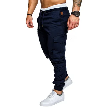 Bikses Vīriešu Kokvilnas Apģērbs Hip Hop Streetwear Joggers Pantalon Hombre Treniņbikses Bikses Man Bikses Gadījuma Pantalon Homme Kravas