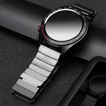 Keramikas Skatīties Joslas Samsung Rīku S3 S2 Smartwatch augstākās kvalitātes Pulksteņu Siksniņas Samsung Galaxy Skatīties 42 46 Aktīvs Aproce