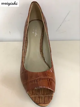 2018 sievietēm jaunā modes kurpes. dāmu apavi, weiyishi zīmola 036