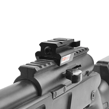 Optika Riflescope Taktiskās Red Dot Lāzera Redzes darbības Joma Rangefinder Šautene Jomu Ar Mount Kompakts Par 20mm Taktisku Ieroci