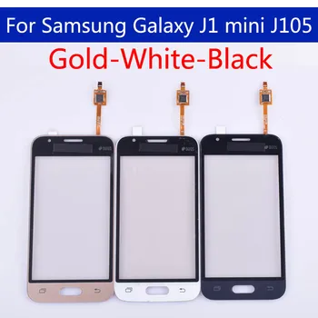 10pcs\daudz J105 Samsung Galaxy J1 mini J105 J105H J105F J105B J105M SM-J105F Touch Screen panelis Digitizer Stikla Touchscreen