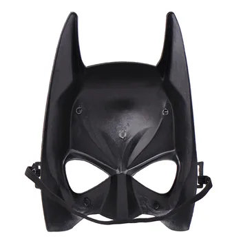1gb Halloween Betmena Maska Pieaugušo Maskēties Puse Karnevāls Mērci Melna Augšējā Puse Sejas Maska Cilvēks Foršs Sejas Tērpu Komplektu