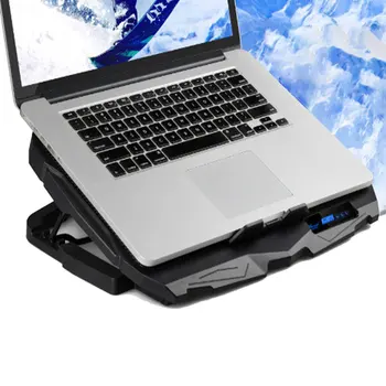 2-USB Porti, Dzesēšanas Ventilators, Laptop Cooler Pad Notebook Stand Turētājs 14/15.6 inch