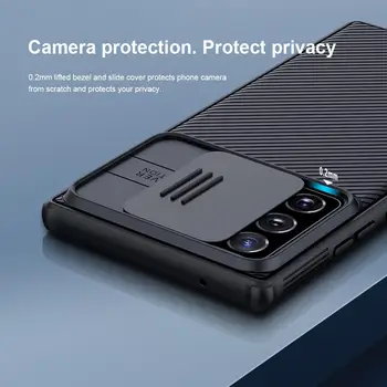 Samsung Galaxy Note 20 Ultra Gadījumā Nillkin CamShield Gadījumā Virziet Kameru Vairogs Vāciņš Samsung Galaxy Note 20 5G