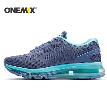 Onemix 2019. gada sieviešu skriešanas apavi elpojošs čības sieviešu sieviešu sporta āra sporta kurpes zapatos de hombre EUR36-40