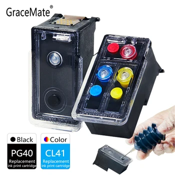 GraceMate PG40 CL41 Saderīgu Canon Pixma Tintes Kasetne iP1180 iP1200 iP1300 iP1600 iP1700 iP1880 iP2200 iP2580 Printeri