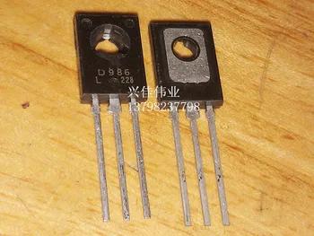 10PCS jauno D986 2SD986 TO-126 tranzistors līnijas