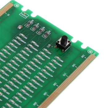 DDR4 Testa Kartes operatīvās atmiņas Atmiņas Slots No LED Desktop Mātesplatē Remonts Analyzer Testeris