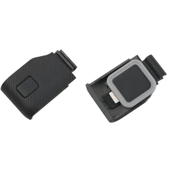 UV Filtrs Objektīvs Sānu Durvis Vāciņš USB-C, Mini HDMI Port Sānu Aizsargs Nomaiņa Go-Pro HERO5/6/7 Black / 7 Baltās Daļas, Remonts