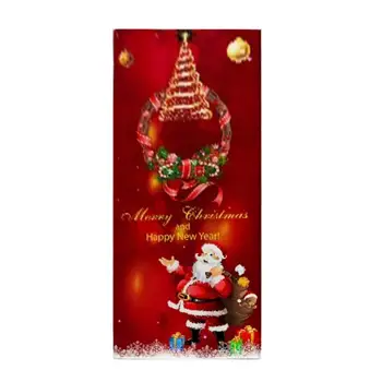 Mat Multi-Pattern Santa Claus Doormat Rotājumu Festivāla Mājas Non-Slip Pad Dekori Ziemassvētku Krāsains Mīksts Grīdas Paklājs Paklāju Ziemassvētki