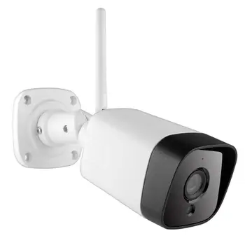 Wanscam 3.0 MP Āra Bullet Wifi IP Kameras Ūdensizturīgu IP66 Onvif H. 265 Bezvadu Drošības CCTV Kameru, divvirzienu Audio, Nakts Redzamības iekārtas