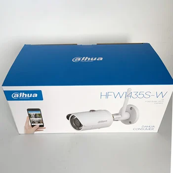 Dahua IP Kameras 4MP IPC-HFW1435S-W Drošības Kameras IS H. 265 Bullet Wi-Fi Tīklu, Kameras