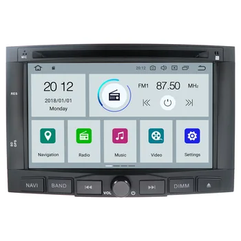 4+64 Android 10.0 Auto DVD atskaņotājs, GPS navigācija, radio, Stereo PEUGEOT 3008 Par Peugeot 5008 2009+ multivides magnetofona
