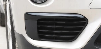 Angelguoguo ABS Chrome vai apšuvuma Automašīnas Priekšējā vai Pakaļējā Miglas Luktura Gaismas joslas Apdares Rāmja Vāks Auto-stils BMW X1 F48 2016-2018