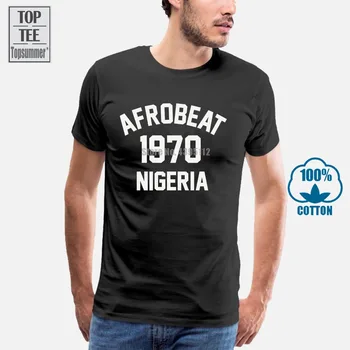 Afrobeat 1970 T-Krekls, Premium Kokvilnas Fela Kuti Ērti T Krekls Ikdienas Īsās Piedurknes Print T-Veida, Lēti, Vairumtirdzniecība